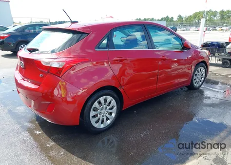 2017 Hyundai Elantra Gt z USA, uszkodzony, nr VIN KMHD35LH7HU374631